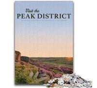 Visita i puzzle del Peak District per adulti e adolescenti, aiuta il cervello a esercitare giocattoli avvincenti per coltivare la pazienza Decorazione perfetta 2000 pezzi (70x100cm)