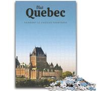 Visita i puzzle del Quebec per adulti, 1000 puzzle, giocattoli per l'intrattenimento della famiglia, ideali come regalo per tutta la famiglia, 1000 pezzi (26x38cm)