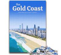 Visita i puzzle Gold Coast per adulti e adolescenti, puzzle, giochi educativi, decorazioni per la casa, regali di compleanno, decorazioni murali, 2000 pezzi (70x100cm)