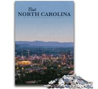 Visita il North Carolina Puzzle da 1000 pezzi per adulti, gioco stimolante, ideale come regalo per tutta la famiglia, 1000 pezzi (26x38cm)