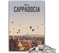Visita la Cappadocia Puzzle da 1000 pezzi per adolescenti, gioco per famiglie antistress, sfida difficile, regalo per amici e parenti, 2000 pezzi (70x100cm)