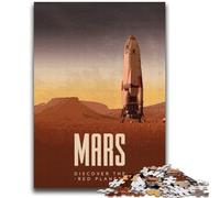 Visita Mars Puzzle per adulti e adolescenti, aiuta il cervello a esercitare giocattoli avvincenti per coltivare la pazienza Decorazione perfetta 2000 pezzi (70x100cm)