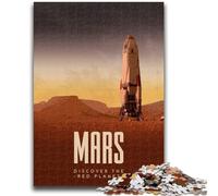 Visita Mars Puzzle per adulti e adolescenti, puzzle antistress, sfida difficile per la decorazione della casa per 14+ 1000 pezzi (50x75cm)