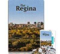 Visita Regina Puzzle da 1000 pezzi per adolescenti, gioco rompicapo, decorazione da parete, regali unici per compleanno e Natale, 75x50cm