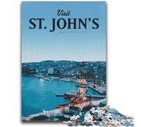 Visita St Johns Jigsaws 1000 pezzi per adolescenti, giocattoli di gioco stimolanti Ogni pezzo è unico Gioco stimolante e divertente per tutta la famiglia, 1000 pezzi (26x38cm)