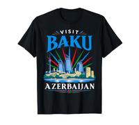 Visitare Baku Azerbaigian Maglietta