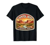 Visitatore del Memorabilia dello Utah Souvenir del Parco Nazionale di Capitol Reef Maglietta