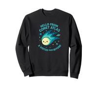 Visitatore dell'Atlante della cometa da Beyond Kawaii Space Design Felpa