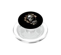 Visitatore extraterrestre svolta alieno grigio PopSockets PopGrip per MagSafe