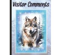 Visitor Comments: Large 8.25 × 11 inch Hardcover Lined Guest Book | 300 Pages | Ideal for Holiday Homes, Cafe's, Rentals and Tourist Attractions