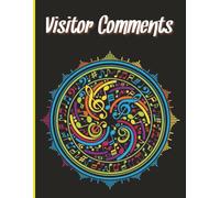 Visitor Comments: Large 8.5 × 11 inch Paperback Lined Guest Book | 300 Pages | Ideal for Holiday Homes, Cafe's, Rentals and Tourist Attractions