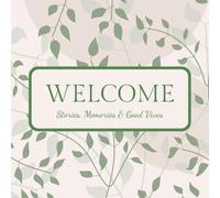Visitor GuestBook Welcome: Sign in logbook for Vacation Rentals, AirBnB, BeachHouse, GuestHouse & More