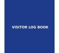 Visitor Log Book Guest Sign In & Out Register.