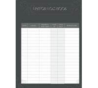 Visitor Log Book - Guest Sign-In & Sign-Out Register for Offices, Clinics & Workplaces: Track over 3,000 visits with this elegant and practical ... registration in professional environments.