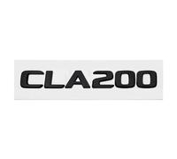 VISIYUBL Adesivo for Lettere Posteriori for Auto ABS, Emblema Adatto for Mercedes, Adatto for Benz CLA35, CLA200, CLA220, CLA250, CLA260, Decalcomanie for Numero 3D for Baule Posteriore(CLA200-Black)