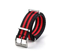 VISIYUBL Cinturino universale for cinturino in tela Adatto for SKX007 Seamaster 300 Bond Bond Caliber Bracciale Accessori 20mm 19mm Zulu NATO Nylon 007(5,22mm)