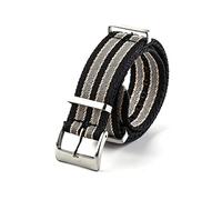 VISIYUBL Cinturino universale for cinturino in tela Adatto for SKX007 Seamaster 300 Bond Bond Caliber Bracciale Accessori 20mm 19mm Zulu NATO Nylon 007(3,22mm)