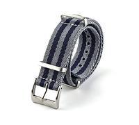 VISIYUBL Cinturino universale for cinturino in tela Adatto for SKX007 Seamaster 300 Bond Bond Caliber Bracciale Accessori 20mm 19mm Zulu NATO Nylon 007(4,22mm)