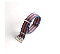 VISIYUBL Cinturino universale for cinturino in tela Adatto for SKX007 Seamaster 300 Bond Bond Caliber Bracciale Accessori 20mm 19mm Zulu NATO Nylon 007(2,22mm)