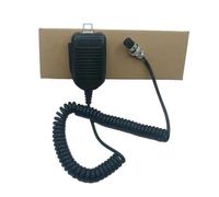 VISIYUBL Microfono Radio for Altoparlante Portatile HM-36 Adatto for ICOM IC-718 IC-765 IC-761 IC-7200 IC-7600 IC-25 IC-28 IC-38