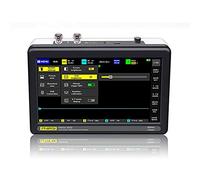 VISLONE 1013D Oscilloscopio Digitale a 2 canali 100 MHz larghezza di banda 1GSa/s, con schermo touch LCD TFT a colori da 7 pollici