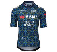Visma Lease a Bike TDF 2024 Kurzarmtrikot, für Herren|TEAM VISMA-LEASE A BIKE blu