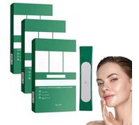 viso a bolle di Centella Asiatica,detergente a bolle, Remover Black e Control Oil, idratante, pulizia profonda del viso (3 scatola)