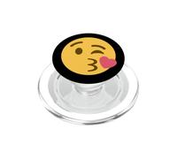 Viso che soffia un bacio PopSockets PopGrip per MagSafe