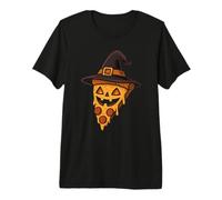 Viso di Zucca Pizza Strega Maglietta Premium