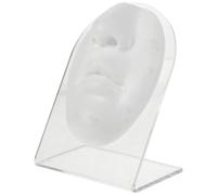 Viso Finto in Silicone Bianco per Pratica Piercing Naso | Esperienza Realistica a Grandezza Naturale, Design Semplice, per Saloni di Bellezza e Scuole