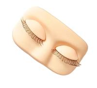 Viso Per La Pratica Del Trucco - Modello In Silicone Morbido E Riutilizzabile - Faccia Di Manichino Per L'Estensione Delle Ciglia,Adatto A Donne E Ragazze, Principianti E Professionisti, Per Addestram