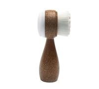 Viso Pore Cleansing Brush, doppio lato Wash Scrubber, 4.33x1.57x1.77 Inch Gentle Pore, Compact Stand, Ultra Soft Bristle Brush for Enlarged Pores