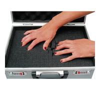 VISO STC 931 P Alluminio Custodia Con Pre Taglio Schiuma 455 x 330 x 150mm