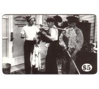 Viso Valore Tre Stooges Set Di 7 Nero e Bianco Foto Proofs Telefono Card