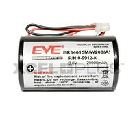 Visonic ad alta capacità 20,000 mAh PowerMax Bell box Siren batteria per mcs-730, mcs-730, 0 - 9912-K, ER34615M, 3.60 voltsV