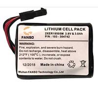 Visonic Powermax - Batteria per sirena MCS-740, confezione da 2