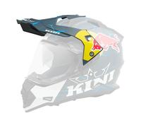 Visor ADV Casco di ricambio Kini Red Bull 1.0 blu/bianco