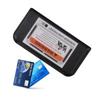 Visor Card Holder,Storage Pouch Car Organizer Auto Interior Accessories - Compact And Adhesive Visor Card Inserter For Regular Highway And Bank Cards