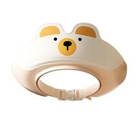 Visor doccia per cappello da bagno per bambini - Cartoon Animal Shape Visor Hat - Cappelli per il lavaggio dei capelli portatili con protezione 'orecchio, bagno di sicurezza per ragazzi