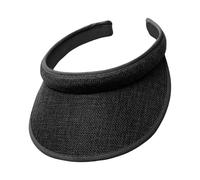 Visor Sun Hat, Adjustable Straw Visors, protezione UV Headwear, Breathable Summer Cap, 4,72 pollici, Stylish Cooling Hat for Women and Men at Travel Hiking Camping Golf Walking