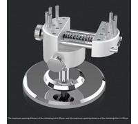 Visore a perno in lega di alluminio di precisione con rotazione di 360 gradi per