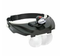 Visore A Testa LED Magnifier Deluxe 1.5x 2x 2.5x 3x Carson CP-60 MagniVisor