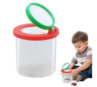 Visore di mosche per bambini, acchiappamosche per bambini,Giocattolo di raccolta di esplorazione della natura - Set da collezione di mosche con doppio aumento per bambini, scatola di osservazione
