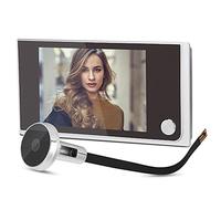 Visore digitale per porta LCD da 3,5 ", visore per spioncino da 120 gradi Monitoraggio visivo fotografico Videocamera elettronica a occhi di gatto (monitoraggio 24 ore)