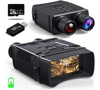 Visore Notturno, Binocolo Dispositivo di visione notturna R6 850nm Infrarossi 1080P HD 5X Zoom digitale Telescopio da caccia Outdoor Day Night Dual Use 300m,per birdwatching, sport all'aria aperta, v