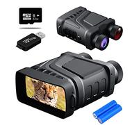 Visore Notturno, Binocolo for visione notturna ricaricabile 850nm Infrarossi HD 5X Zoom digitale Telescopio Occhiali notturni for la sorveglianza del campeggio di caccia,per birdwatching, sport all'a