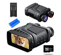 Visore Notturno, Binocolo for visione notturna ricaricabile 850nm Infrarossi HD 5X Zoom digitale Telescopio Occhiali notturni for la sorveglianza del campeggio di caccia,per birdwatching, sport all'a