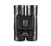 Visore Notturno, Binocolo potente 50000M 500x25 300X25 200x25 Telescopio a lungo raggio Binocolo pieghevole for visione notturna debole for campeggio da caccia,per birdwatching, sport all'aria aperta