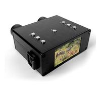 Visore Notturno, K02 4K UHD Telescopio binoculare in lega di alluminio 36M Pixel Zoom digitale 8X Visione notturna a infrarossi 600M for caccia e campeggio,per birdwatching, sport all'aria aperta, vi