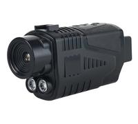 Visore Notturno, Monocolo con zoom digitale 5X Dispositivo di visione notturna a infrarossi 1080P 5MP Visione 300M Telescopio da campeggio for caccia all'aperto Viaggio in barca,per birdwatching, spo